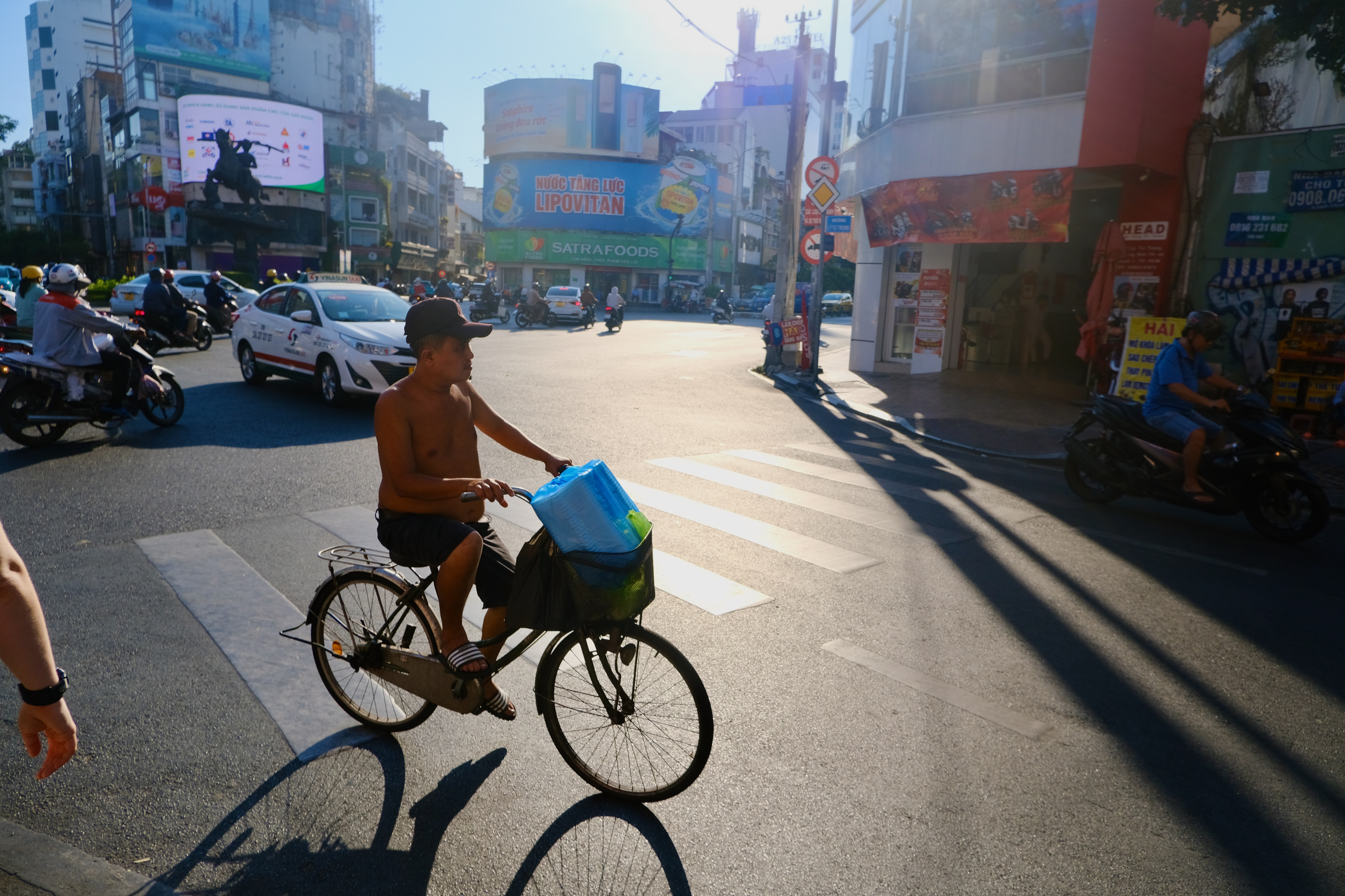Dealing with the heat in Ho-chin-minh